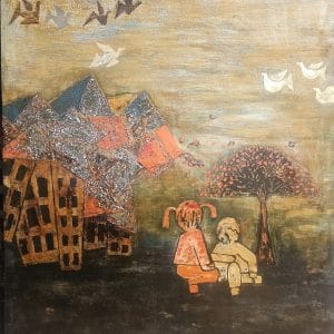Children in city